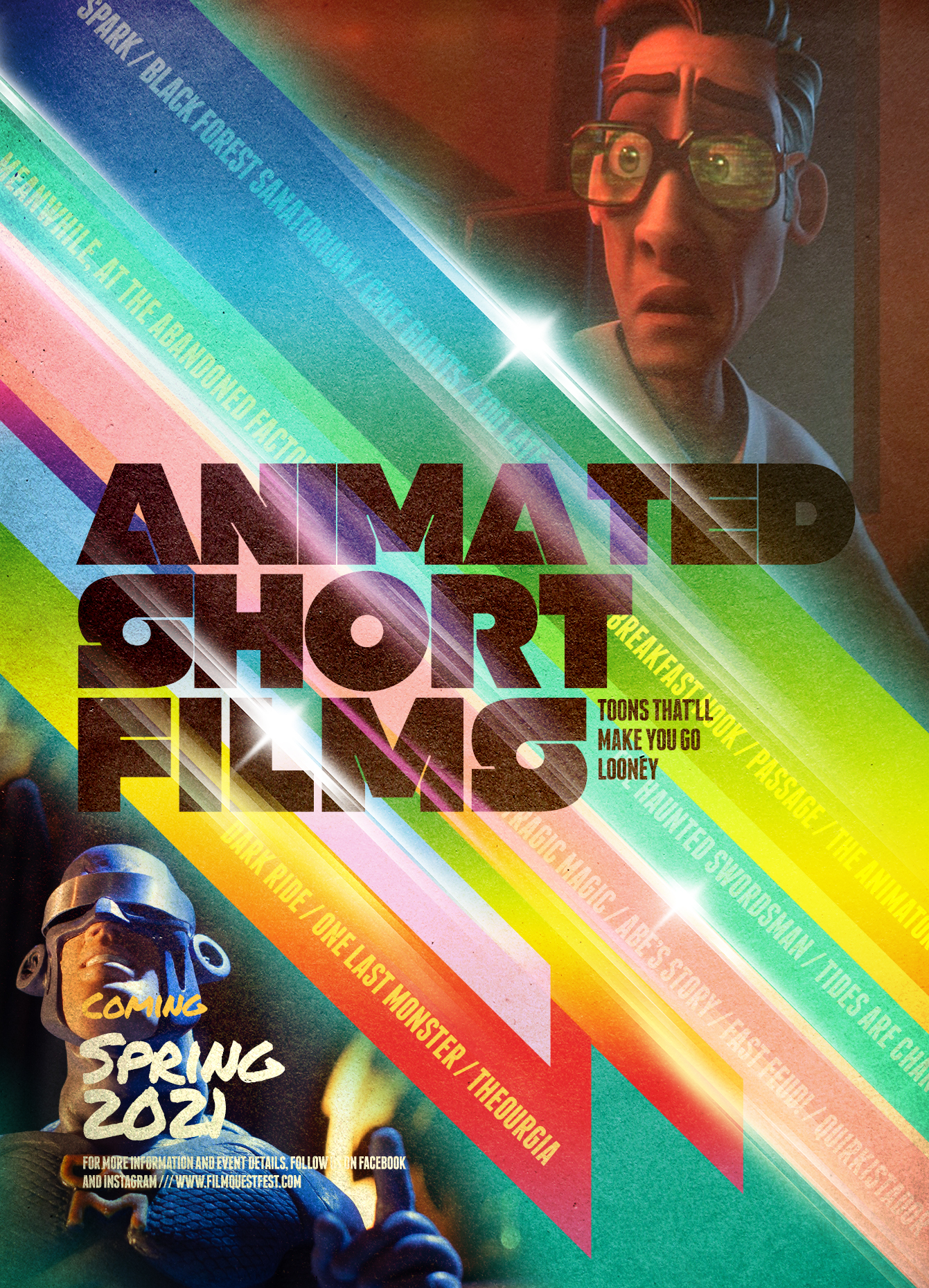 FilmQuest - 80s Promo Style - Animation